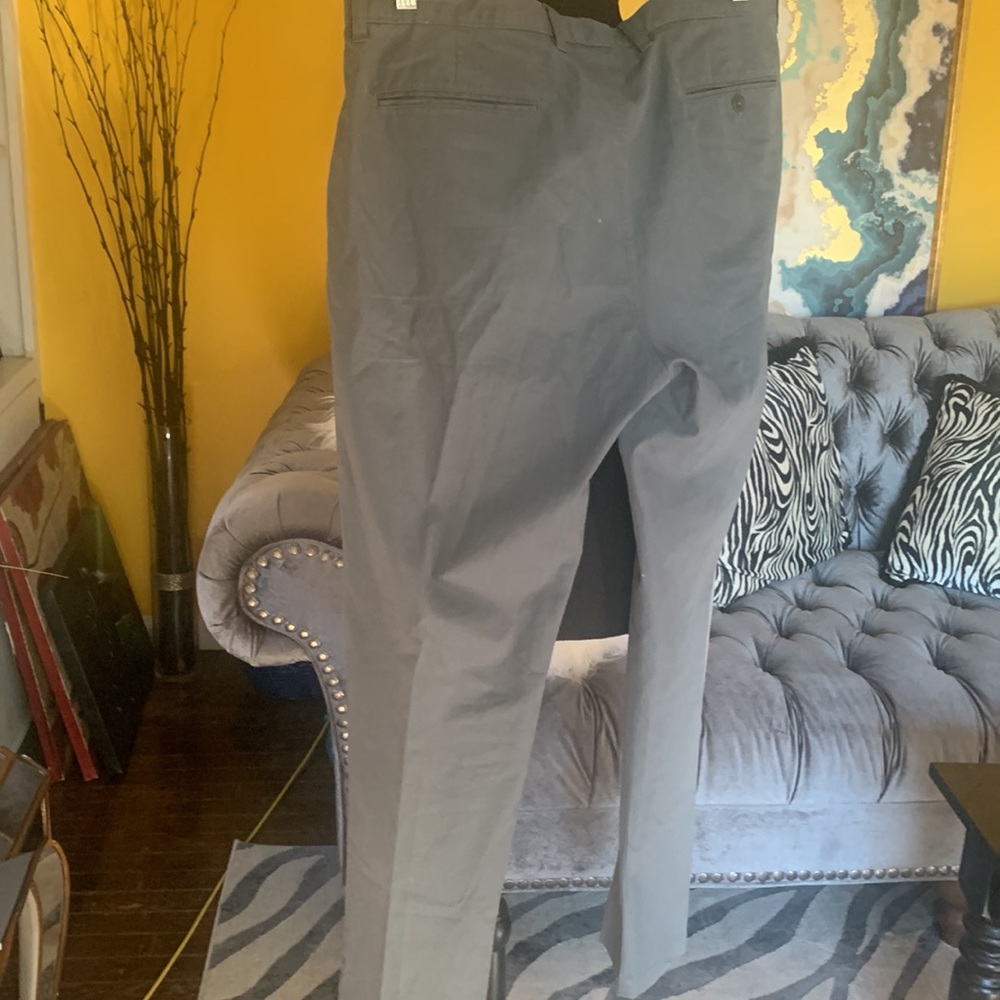 Men's J.Crew Urban Slim Green Chinos 33x32 - Picture 9 of 11